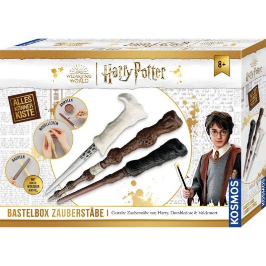 Kit de création Kosmos pour enfants, baguettes Harry Potter, 8-12 ans