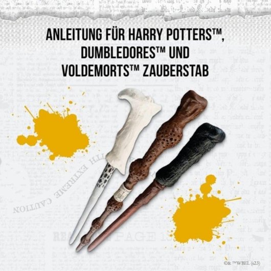 Kit de création Kosmos pour enfants, baguettes Harry Potter, 8-12 ans