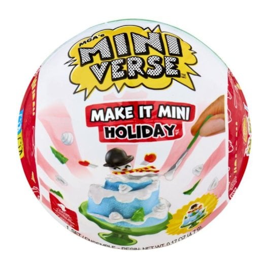 Figura de juguete Miniverse Make It Mini Holiday MGA Entertainment Multicolor