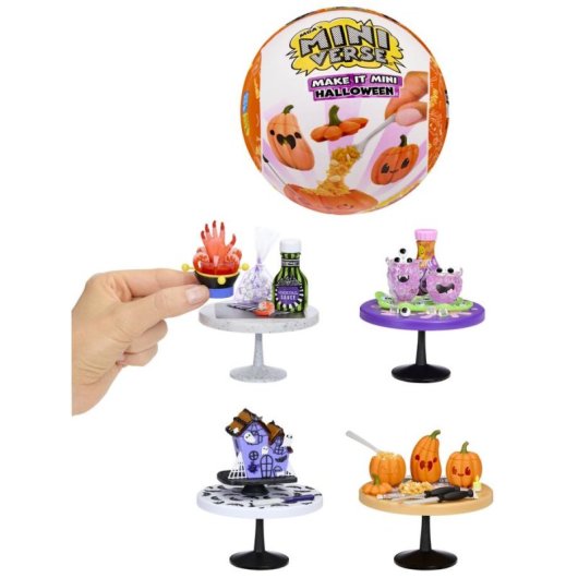 Figura de juguete MGA Miniverse Make It Mini Halloween en PDQ, 8 años, multicolor