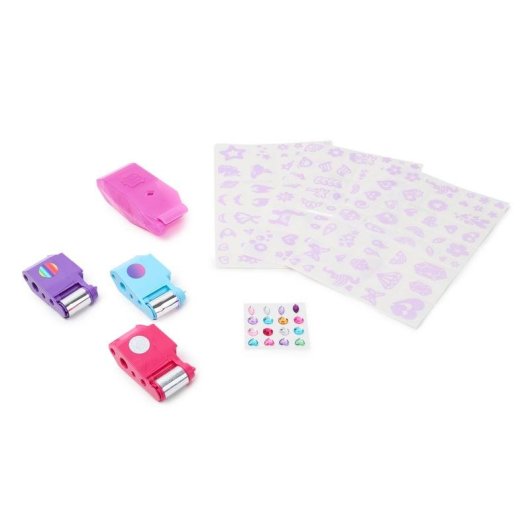 Kit di Tatovaggi Temporanei Cool Maker Shimmer Me Body Art per Bambine 7 Anni