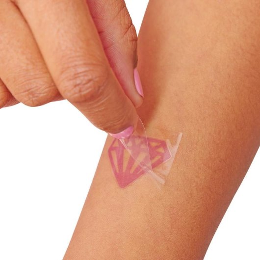 Kit di Tatovaggi Temporanei Cool Maker Shimmer Me Body Art per Bambine 7 Anni