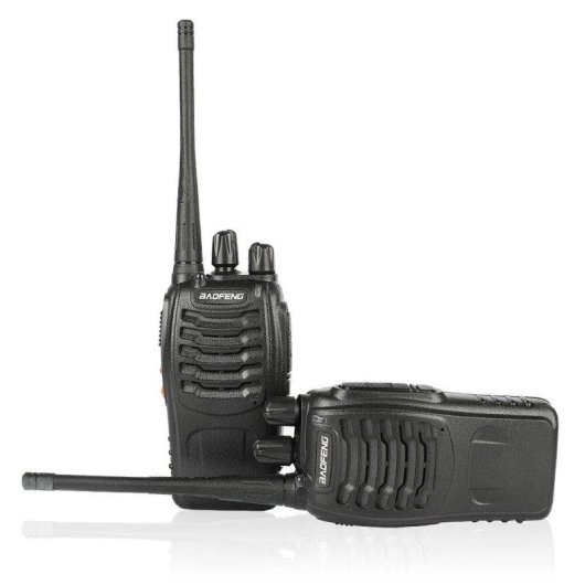 Walkie Talkies Klack Baofeng BF-888S UHF 400-470 MHz 3W 16 Canales Pack 2