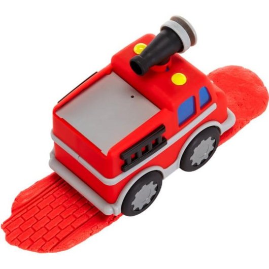 Kit de modelagem MGA Entertainment DohKins Camião de Bombeiros e Bombeiro