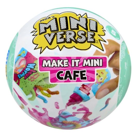 Figura de juguete MGA Miniverse Make It Mini Foods Cafe Series 5