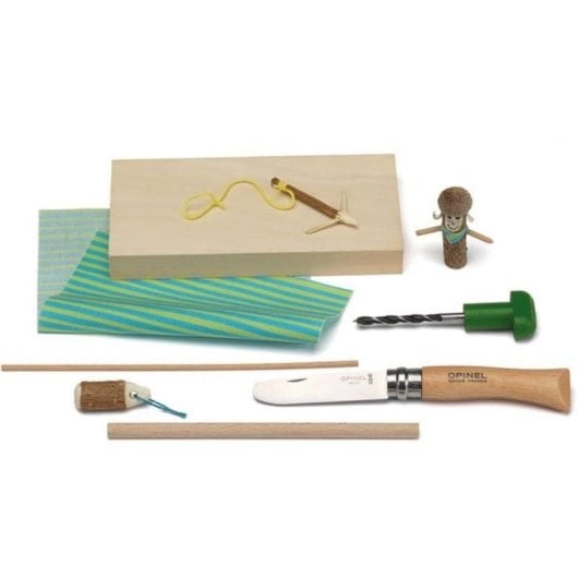 Kit d'expériences Schnitzen Komplett-Set KOSMOS multicolore à partir de 8 ans