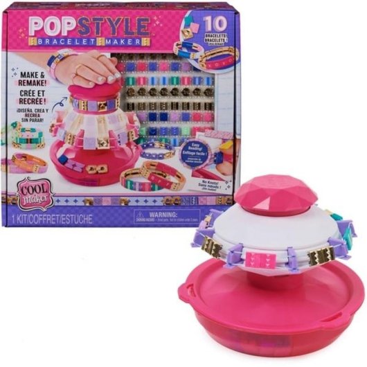 Kit per creare braccialette PopStyle Bracelet Maker Cool Maker
