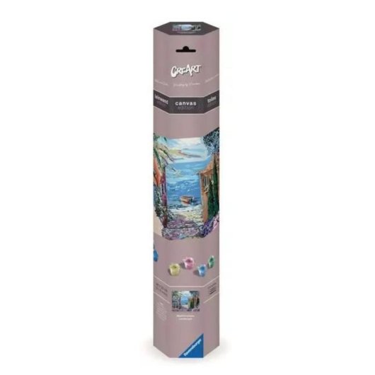 Kit de peinture par numéros Ravensburger CreArt Édition Toile Méditerranéenne