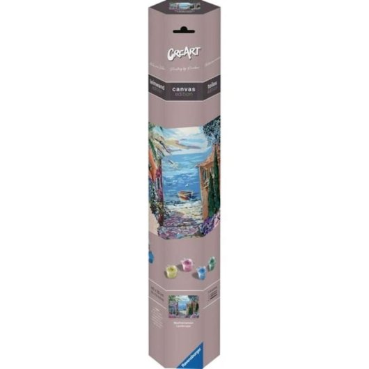 Kit de peinture par numéros Ravensburger CreArt Édition Toile Méditerranéenne