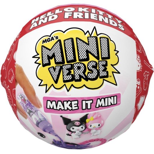 Figurine de jouet MGA Entertainment Make It Mini SANRIO Series 2 Multicolore