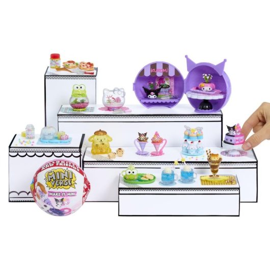 Figurine de jouet MGA Entertainment Make It Mini SANRIO Series 2 Multicolore