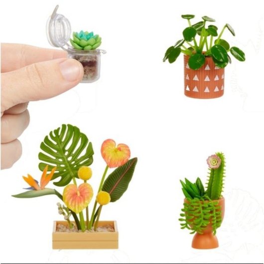 Figura de juguete Miniverse Make It Mini Botanicals MGA Entertainment Multicolor