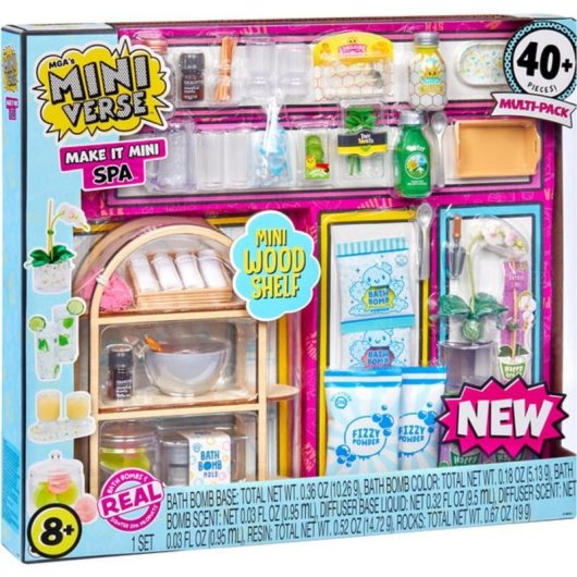 Figura Giocattolo Miniverse Make It Mini Spa Multipack MGA Entertainment Multicolor