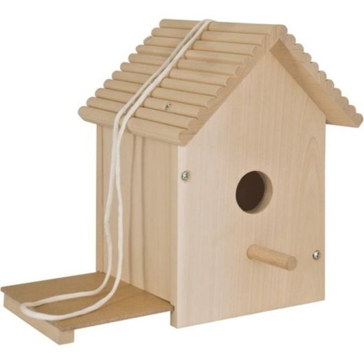 Pajarera de Madera Eichhorn 100004581 para Manualidades Infantiles