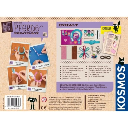 Kit di artigianato Kosmos 604363 per bambini da 8 a 12 anni