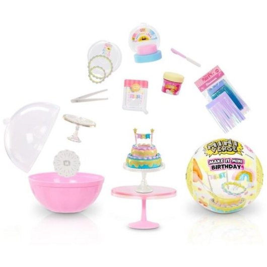 Figurine de jouet MGA Entertainment Make It Mini Birthday Multicolore