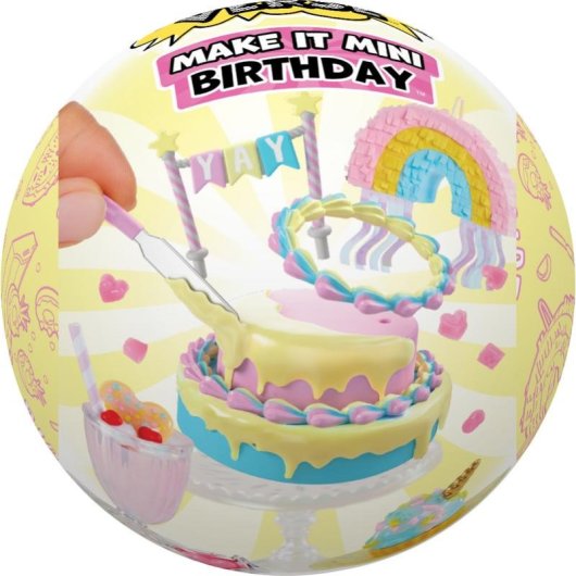 Figurine de jouet MGA Entertainment Make It Mini Birthday Multicolore