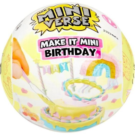 Figurine de jouet MGA Entertainment Make It Mini Birthday Multicolore