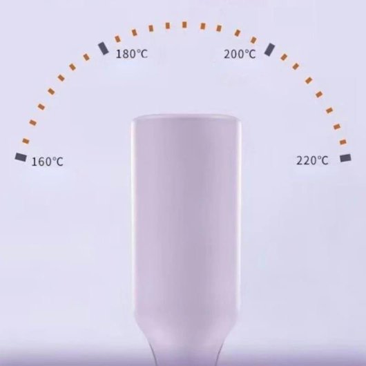 Enrolador de Cabelo Klack Ondas Francesas Cerâmico 32mm Iónico 160-220°C 4 Temperaturas Lila