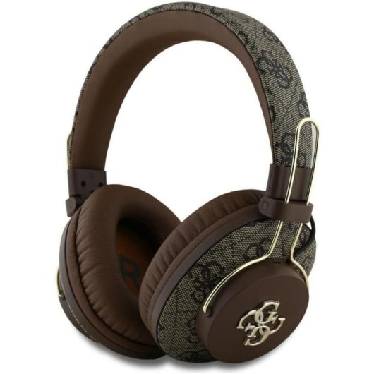 Guess Bluetooth Kopfhörer GUBHS72P4FC4M kabellos mit ANC, USB-C, braun gold