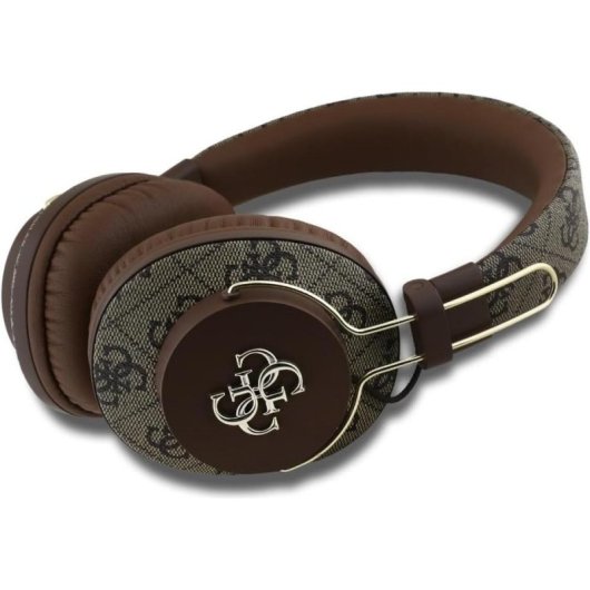 Guess Bluetooth Kopfhörer GUBHS72P4FC4M kabellos mit ANC, USB-C, braun gold