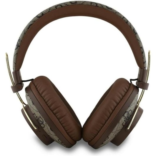 Guess Bluetooth Kopfhörer GUBHS72P4FC4M kabellos mit ANC, USB-C, braun gold