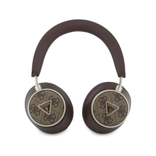 Auriculares Guess GUBHC15P4MRCTW inalámbricos Bluetooth 5.4 con cancelación de eco marrón