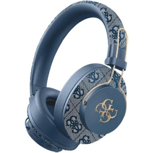Auriculares Guess GUE004605 Bluetooth supra-auriculares ENC Bluetooth 5.3 Azul