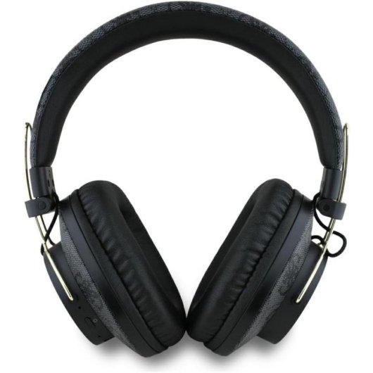 Cuffie Guess Metal 4G Logo Bluetooth wireless Bluetooth 5.3 ANC Nero Oro