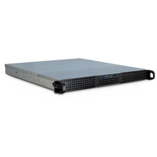 Servidor Inter-Tech IPC 1U-10248 Rack 19" Negro 2x USB 3.2 Gen1 12 bahías HDD