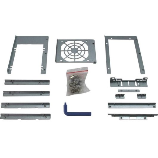 Servidor Inter-Tech 4U-4424 Rack Negro Plata ATX EATX Micro ATX Mini-ITX SSI EEB 4U