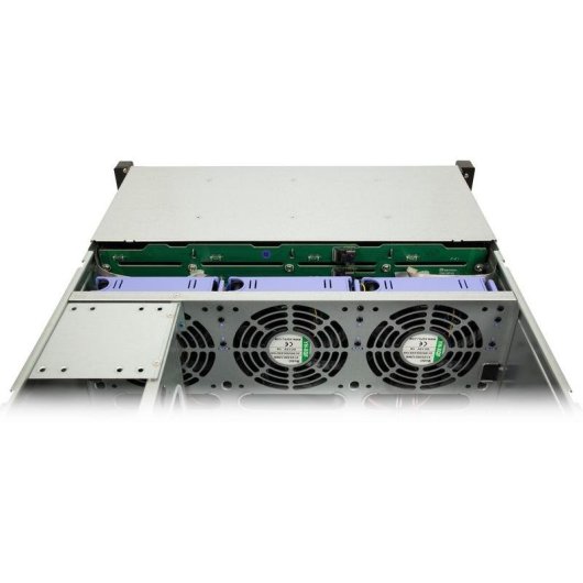 Serveur Inter-Tech 4U-4724 24 baies Hot-swap SAS SATA USB 2.0 4U rack gris