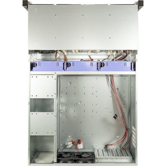 Serveur Inter-Tech 4U-4724 24 baies Hot-swap SAS SATA USB 2.0 4U rack gris