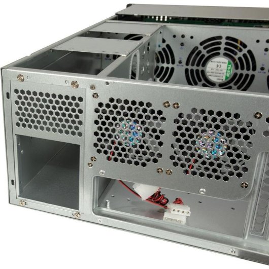 Serveur Inter-Tech 4U-4724 24 baies Hot-swap SAS SATA USB 2.0 4U rack gris