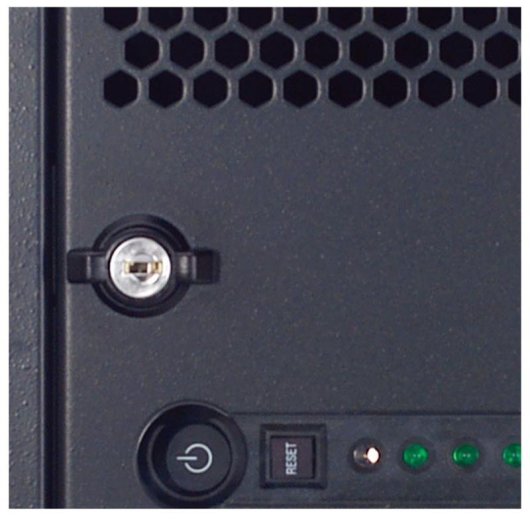 Caja de rack Chenbro RM42200 4U Servidor Negro