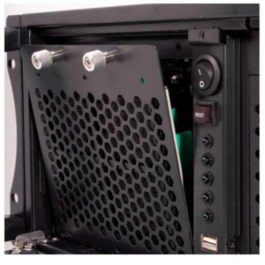Caja de rack Chenbro RM42200 4U Servidor Negro