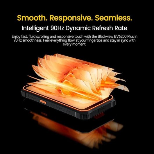 Blackview BV6200 Plus 4G 8GB 128GB 6,56" Naranja Dual SIM