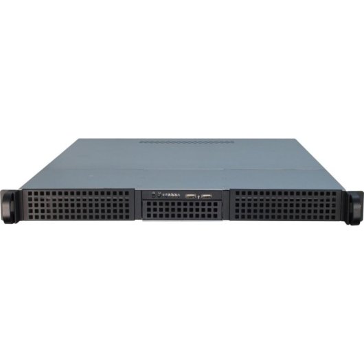 Servidor Inter-Tech IPC 1U-10255 Rack Negro EATX Micro ATX Mini-ITX 6 Ventiladores USB 2.0