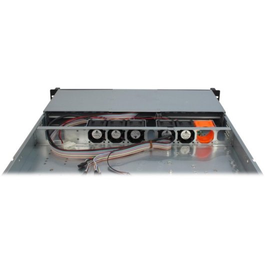 Servidor Inter-Tech IPC 1U-10255 Rack Negro EATX Micro ATX Mini-ITX 6 Ventiladores USB 2.0