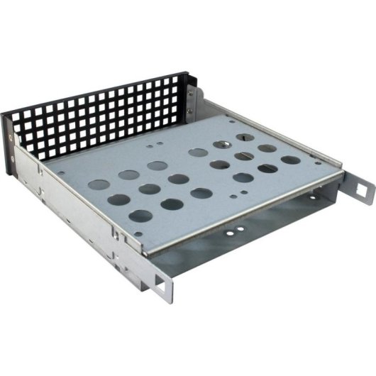 Servidor Inter-Tech IPC 1U-10255 Rack Negro EATX Micro ATX Mini-ITX 6 Ventiladores USB 2.0