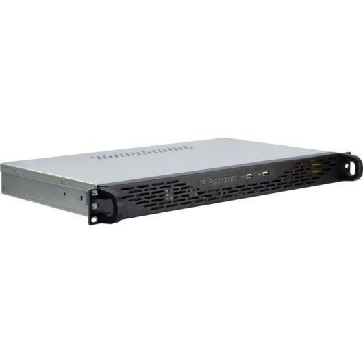 Servidor Inter-Tech 1U K-125L Mini ITX Rack 2,8 kg 3 bahías USB 3.2 Gen 1