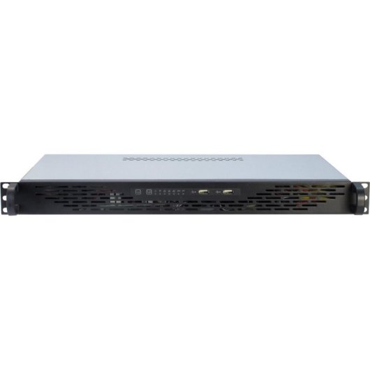 Servidor Inter-Tech 1U K-125L Mini ITX Rack 2,8 kg 3 bahías USB 3.2 Gen 1