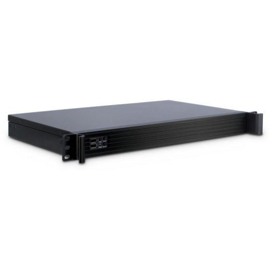 Servidor Inter-Tech IPC-K-126L Rack Mini-ITX Negro Acero 1U USB 2.0