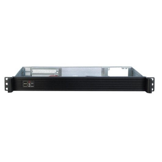 Servidor Inter-Tech IPC-K-126L Rack Mini-ITX Negro Acero 1U USB 2.0
