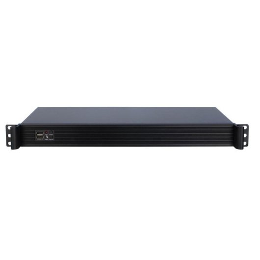 Servidor Inter-Tech IPC-K-126L Rack Mini-ITX Negro Acero 1U USB 2.0
