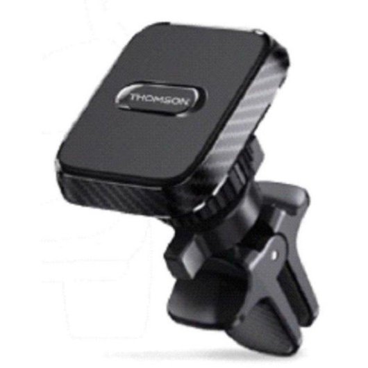 Supporto Magnetico per Auto Thomson con Pinze a Griglia, Rotazione 360°, Universale, Nero, 80 g