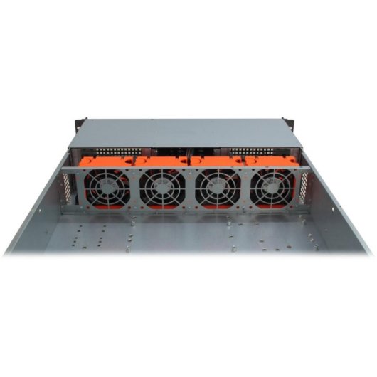 Serveur Inter-Tech IPC 2U-20255 Rack 2U Noir Acier 8 HDD 3,5" 3 SSD 2,5" USB 3.2