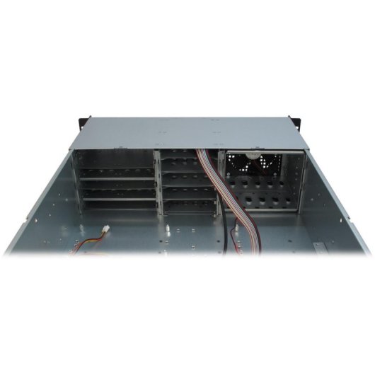 Case PC Inter-Tech 3U-30248 Rack Server Nero Acciaio 3U
