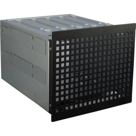 Case PC Inter-Tech 3U-30248 Rack Server Nero Acciaio 3U