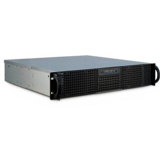 Servidor Inter-Tech 2U-20240 Rack 19" Negro ATX Micro ATX Mini-ATX
